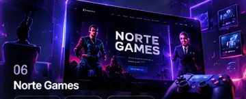 Vista visual del proyecto Norte Games